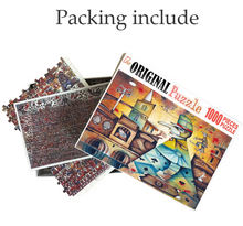 House of Cards Wooden 1000 Piece Jigsaw Puzzle Toy For Adults and Kids