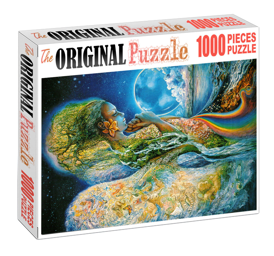 Lady of the Earth Wooden 1000 Piece Jigsaw Puzzle Toy For Adults and Kids