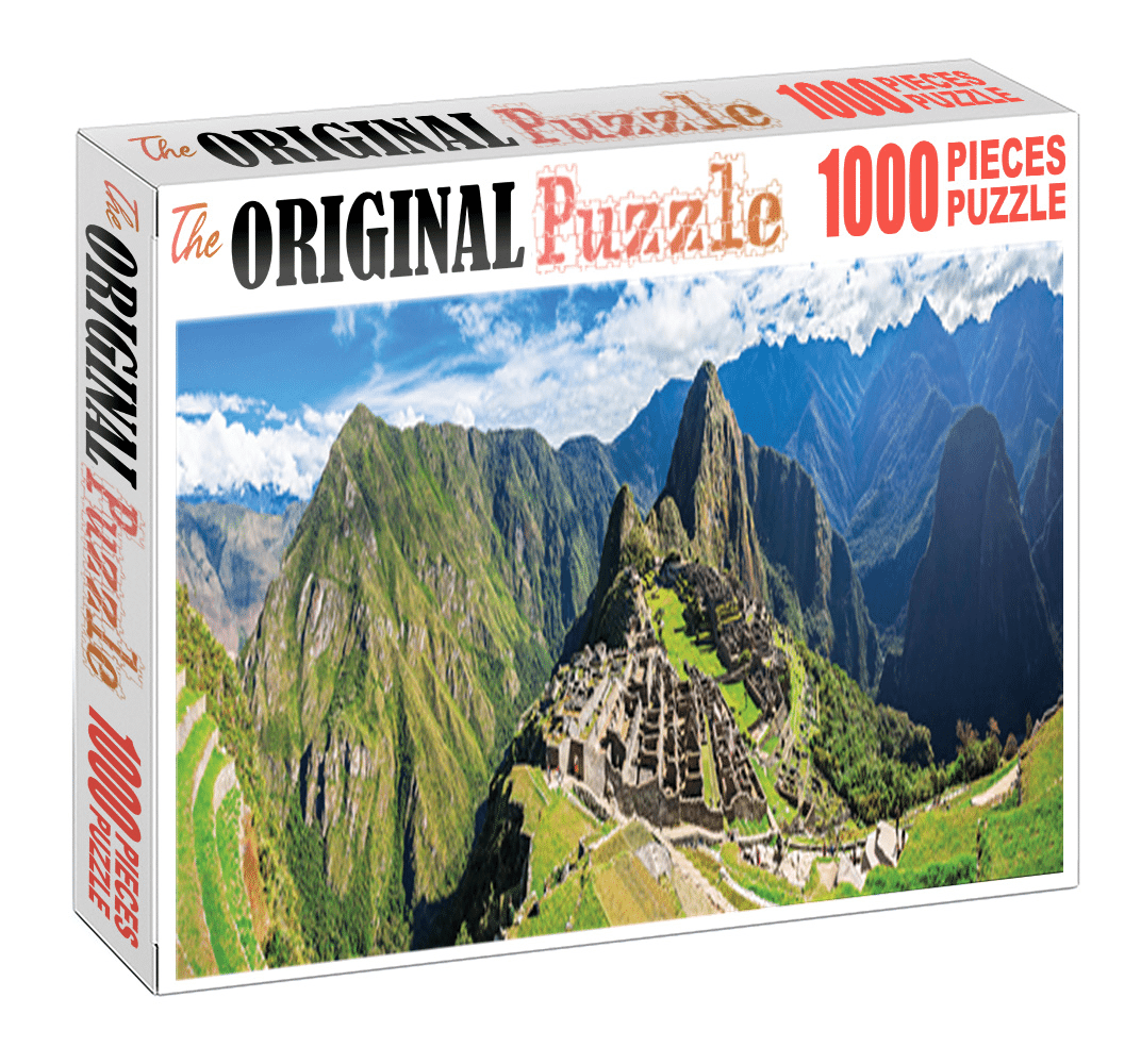 Mountain City of Brazil is Wooden 1000 Piece Jigsaw Puzzle Toy For Adults and Kids