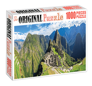 Mountain City of Brazil is Wooden 1000 Piece Jigsaw Puzzle Toy For Adults and Kids