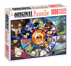 Kidz Anime is Wooden 1000 Piece Jigsaw Puzzle Toy For Adults and Kids