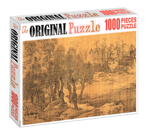 Destroyed Forest is Wooden 1000 Piece Jigsaw Puzzle Toy For Adults and Kids