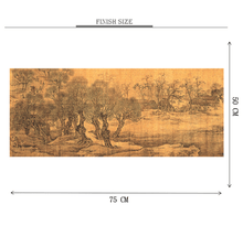 Destroyed Forest is Wooden 1000 Piece Jigsaw Puzzle Toy For Adults and Kids