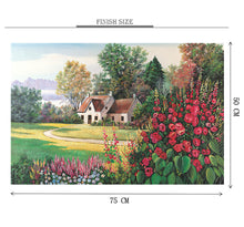 House Garden is Wooden 1000 Piece Jigsaw Puzzle Toy For Adults and Kids