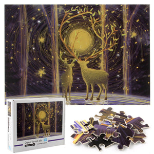 Deep Forest Wooden 1000 Piece Jigsaw Puzzle Toy For Adults and Kids