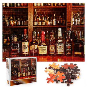 Whisky Wooden 1000 Piece Jigsaw Puzzle Toy For Adults and Kids