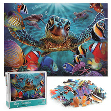 Sea Turtles Wooden 1000 Piece Jigsaw Puzzle Toy For Adults and Kids