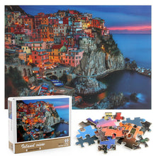 Island View Wooden 1000 Piece Jigsaw Puzzle Toy For Adults and Kids