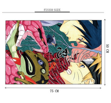 Naruto vs Sasuke Wooden 1000 Piece Jigsaw Puzzle Toy For Adults and Kids
