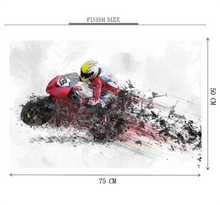 Motor Bike Racer Wooden 1000 Piece Jigsaw Puzzle Toy For Adults and Kids