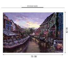 Riverside Hotel Wooden 1000 Piece Jigsaw Puzzle Toy For Adults and Kids