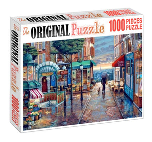 Market Visit is Wooden 1000 Piece Jigsaw Puzzle Toy For Adults and Kids