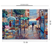 Market Visit is Wooden 1000 Piece Jigsaw Puzzle Toy For Adults and Kids