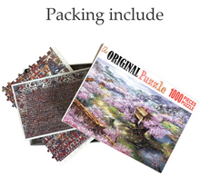 Chinese Autumn season is Wooden 1000 Piece Jigsaw Puzzle Toy For Adults and Kids