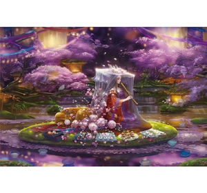 Beautiful Flute Player is Wooden 1000 Piece Jigsaw Puzzle Toy For Adults and Kids