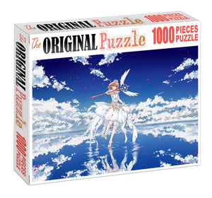 Card Capter Sakura is Wooden 1000 Piece Jigsaw Puzzle Toy For Adults and Kids