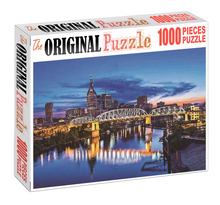 Bridge Potrait Wooden 1000 Piece Jigsaw Puzzle Toy For Adults and Kids