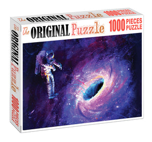 Journey to Black Hole Wooden 1000 Piece Jigsaw Puzzle Toy For Adults and Kids