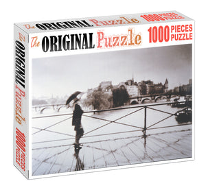 Crossing Bridge is Wooden 1000 Piece Jigsaw Puzzle Toy For Adults and Kids