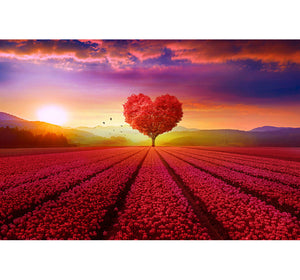 Valley of Love Wooden 1000 Piece Jigsaw Puzzle Toy For Adults and Kids