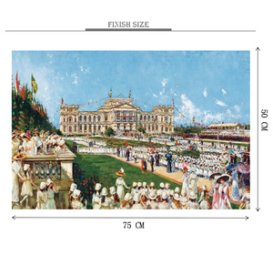 Royal Function is Wooden 1000 Piece Jigsaw Puzzle Toy For Adults and Kids