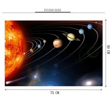 Solar System is Wooden 1000 Piece Jigsaw Puzzle Toy For Adults and Kids
