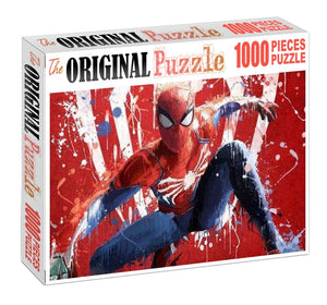 New Spyder Man is Wooden 1000 Piece Jigsaw Puzzle Toy For Adults and Kids