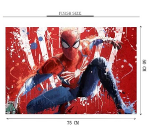 New Spyder Man is Wooden 1000 Piece Jigsaw Puzzle Toy For Adults and Kids