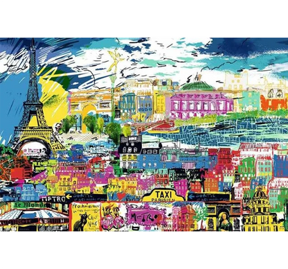 London Paradise Wooden 1000 Piece Jigsaw Puzzle Toy For Adults and Kids