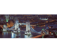 Twin Tower Bridge at Night is Wooden 1000 Piece Jigsaw Puzzle Toy For Adults and Kids