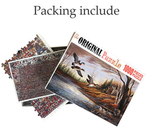 Ducks is Wooden 1000 Piece Jigsaw Puzzle Toy For Adults and Kids