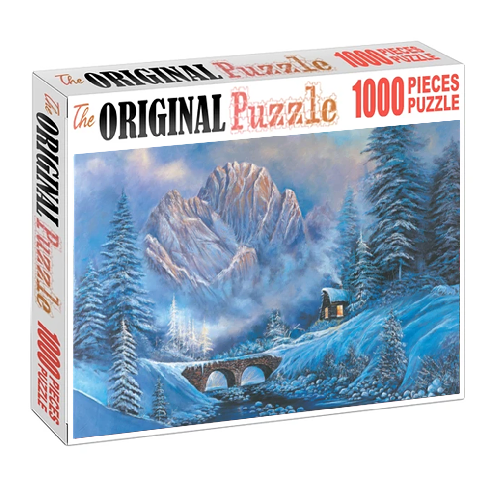 Endless Winter Wooden 1000 Piece Jigsaw Puzzle Toy For Adults and Kids