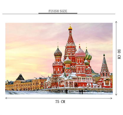 Winter Disney Land is Wooden 1000 Piece Jigsaw Puzzle Toy For Adults and Kids