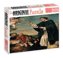 Augustin Preaching is Wooden 1000 Piece Jigsaw Puzzle Toy For Adults and Kids