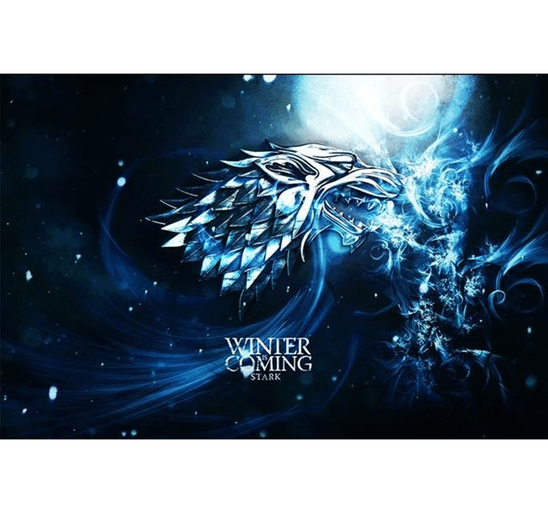 Winter is Coming Stark is Wooden 1000 Piece Jigsaw Puzzle Toy For Adults and Kids