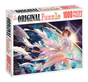 Fairy of White Magic Wooden 1000 Piece Jigsaw Puzzle Toy For Adults and Kids