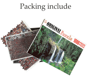 Forest Mini Waterfall is Wooden 1000 Piece Jigsaw Puzzle Toy For Adults and Kids