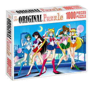 Astro Girls Wooden 1000 Piece Jigsaw Puzzle Toy For Adults and Kids