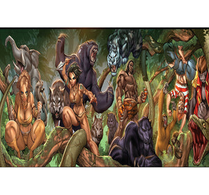 Jungle Beasts Wooden 1000 Piece Jigsaw Puzzle Toy For Adults and Kids