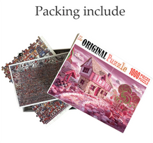 Candy World is Wooden 1000 Piece Jigsaw Puzzle Toy For Adults and Kids