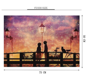 Lover's Point is Wooden 1000 Piece Jigsaw Puzzle Toy For Adults and Kids