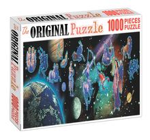 Zodiac Characters is Wooden 1000 Piece Jigsaw Puzzle Toy For Adults and Kids
