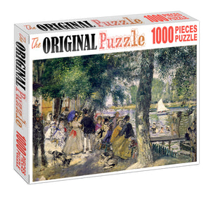 Crowd Gathering is Wooden 1000 Piece Jigsaw Puzzle Toy For Adults and Kids