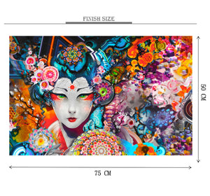 Chinese Beauty Art is Wooden 1000 Piece Jigsaw Puzzle Toy For Adults and Kids