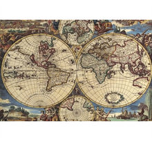 Ancient Map of the World is Wooden 1000 Piece Jigsaw Puzzle Toy For Adults and Kids