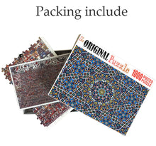 Geometrical Pattern Wooden 1000 Piece Jigsaw Puzzle Toy For Adults and Kids