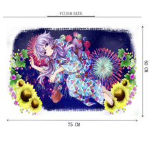 Kimono Girl Wooden 1000 Piece Jigsaw Puzzle Toy For Adults and Kids