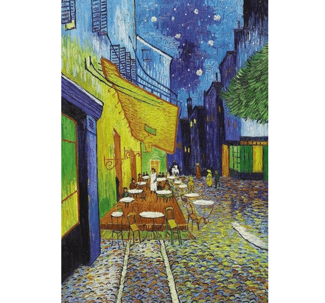 Restaurant Drawing is Wooden 1000 Piece Jigsaw Puzzle Toy For Adults and Kids