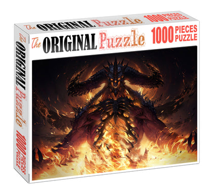 Diablo Monster Wooden 1000 Piece Jigsaw Puzzle Toy For Adults and Kids