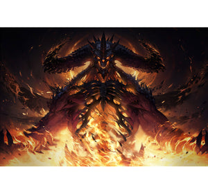 Diablo Monster Wooden 1000 Piece Jigsaw Puzzle Toy For Adults and Kids